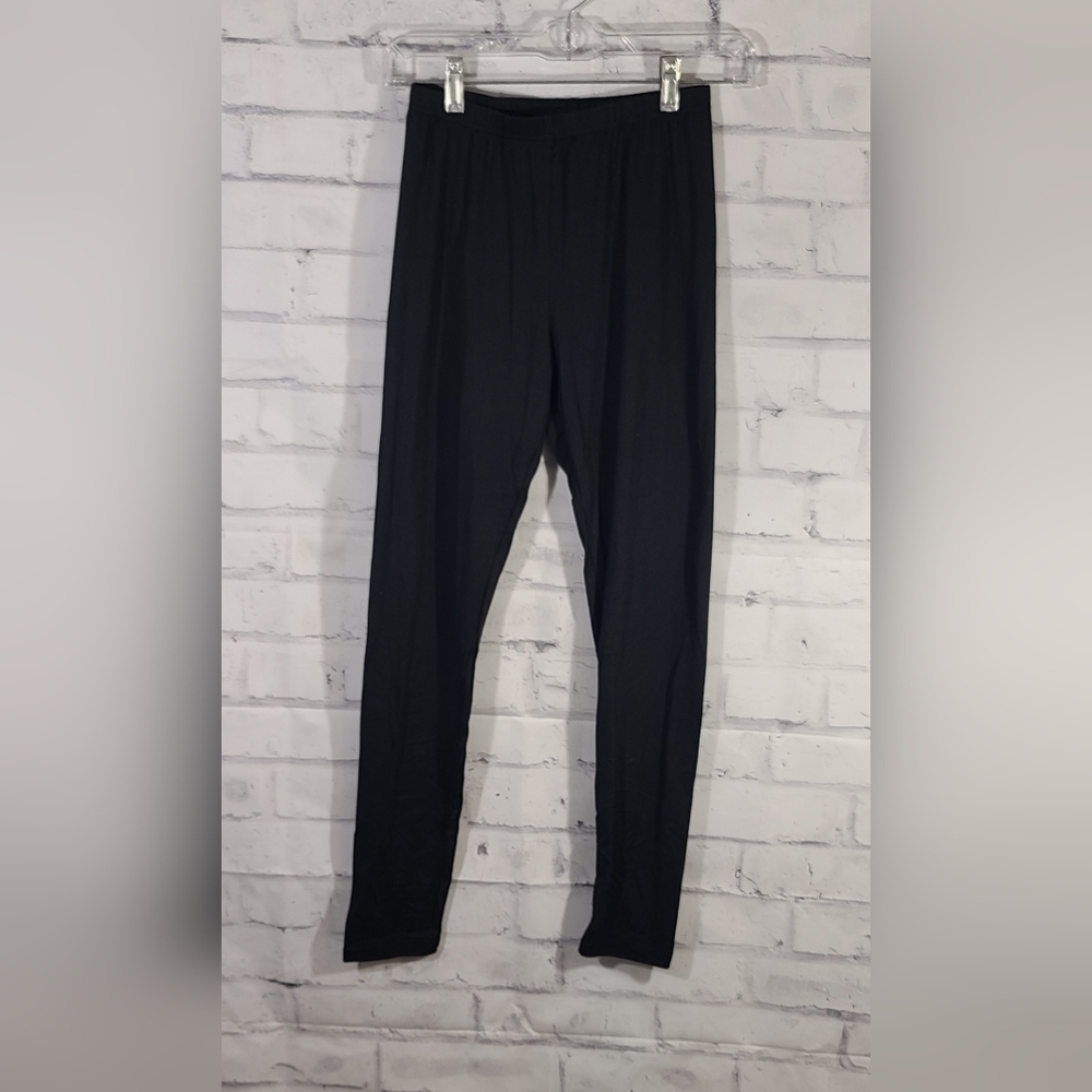 Women's Black Leggings, Small